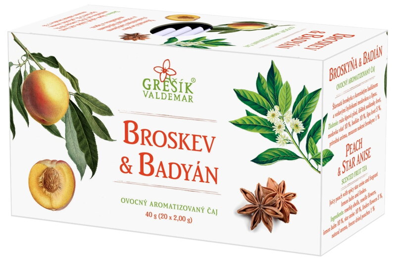 Broskyňa & badián Broskyňa & badián
